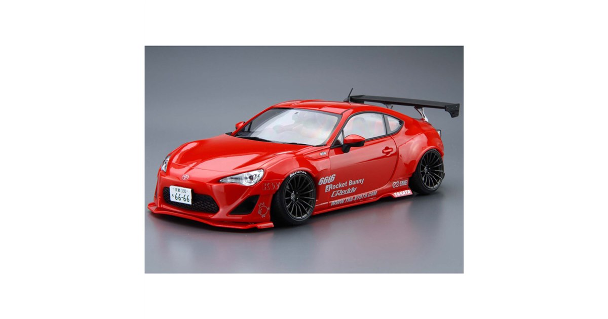 ROCKET BUNNY仕様サイドダクト付き、エアロ仕様「トヨタ 86 ZN6型