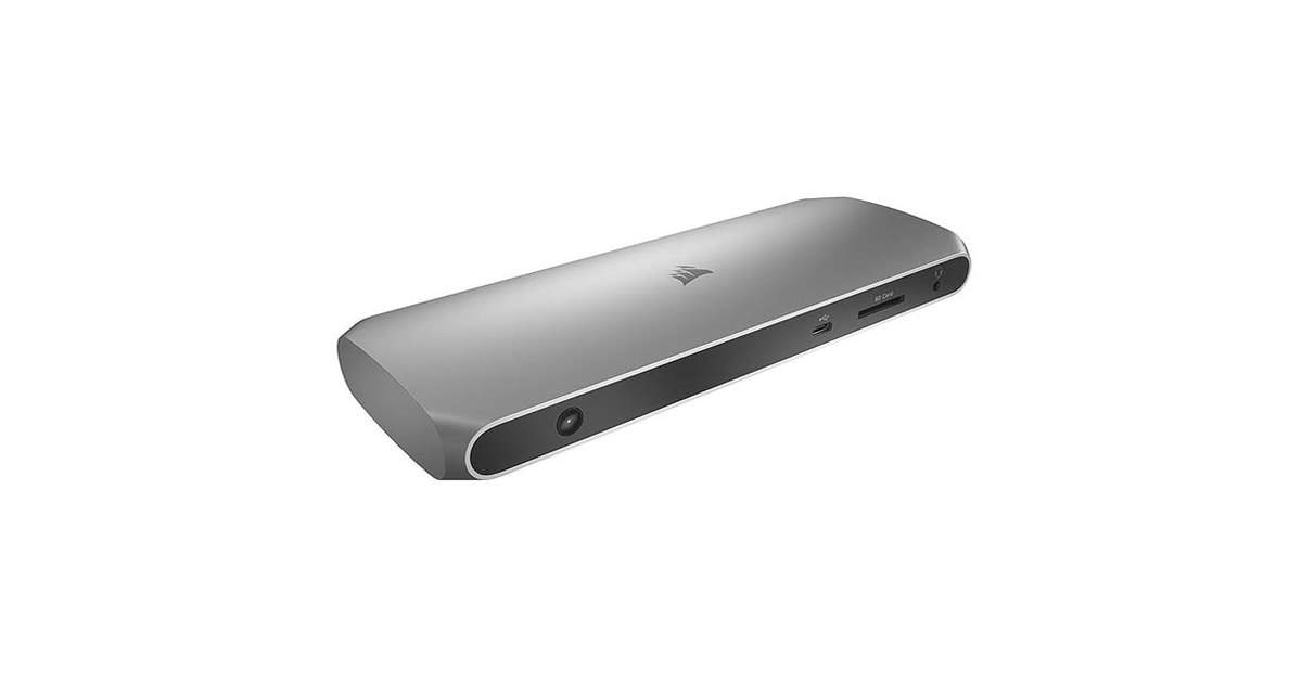 Corsair、Thunderbolt 3対応ドッキングステーション「TBT100 Dock