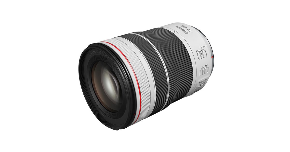キヤノン、望遠ズームRFレンズ「RF70-200mm F4 L IS USM