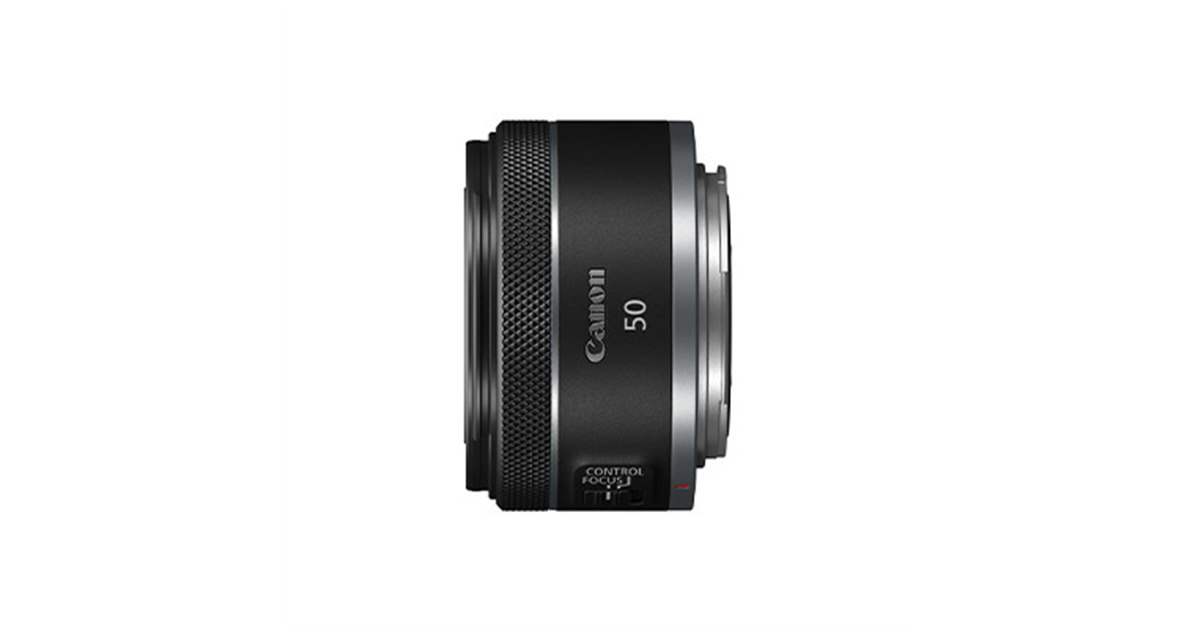レンズ(単焦点) RF50mmF1.8 STM キヤノン、28,600円の標準単焦点レンズ「RF50mm F1.8 STM」を12