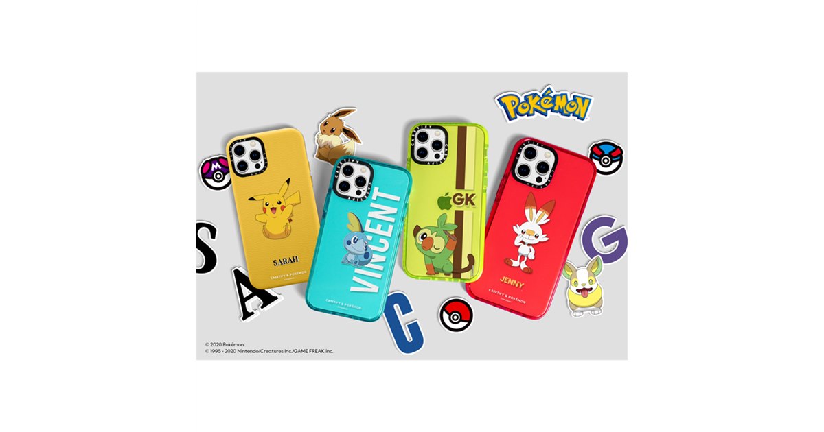 CASETiFY、ガラル地方のポケモンを加えた「CASETiFY & Pokemon」第2弾 - 価格.com