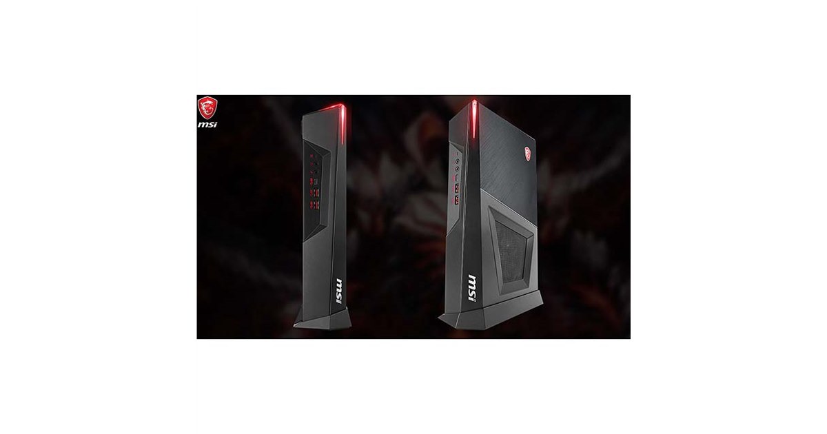 MSI、「GeForce GTX 1660 SUPER」を搭載した小型ゲーミングPC「Trident