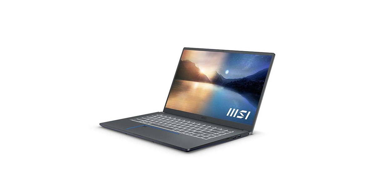 Windowsノート本体 MSI Prestige 15 A11SCS 特別企画：クリエイター向けノートPC「Prestige 15」を風景写真家
