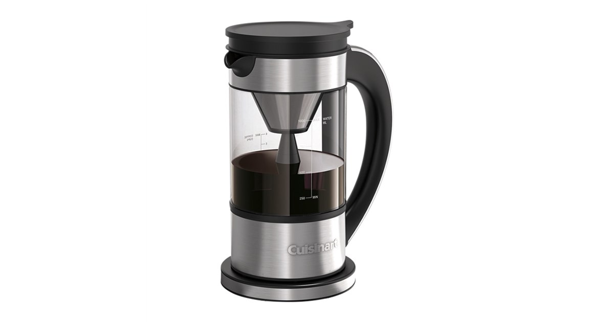クイジナート、スピンシステムを採用した「ファウンテン コーヒー