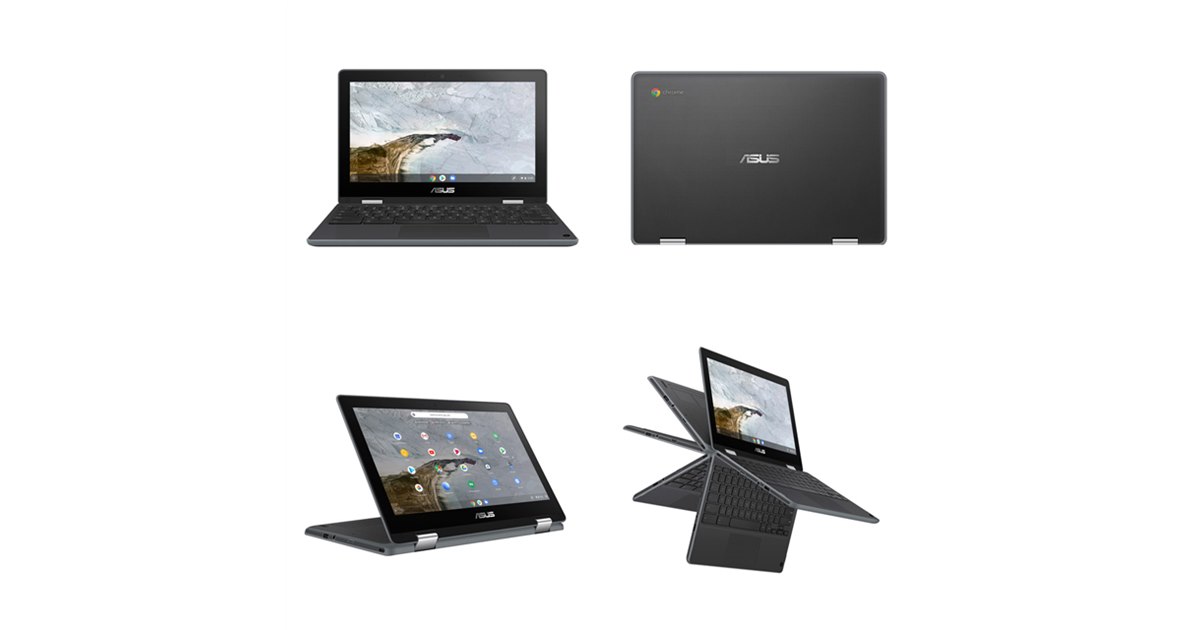 ASUS、「Celeron N4020」搭載のフリップ式Chromebook「C214MA」 - 価格.com