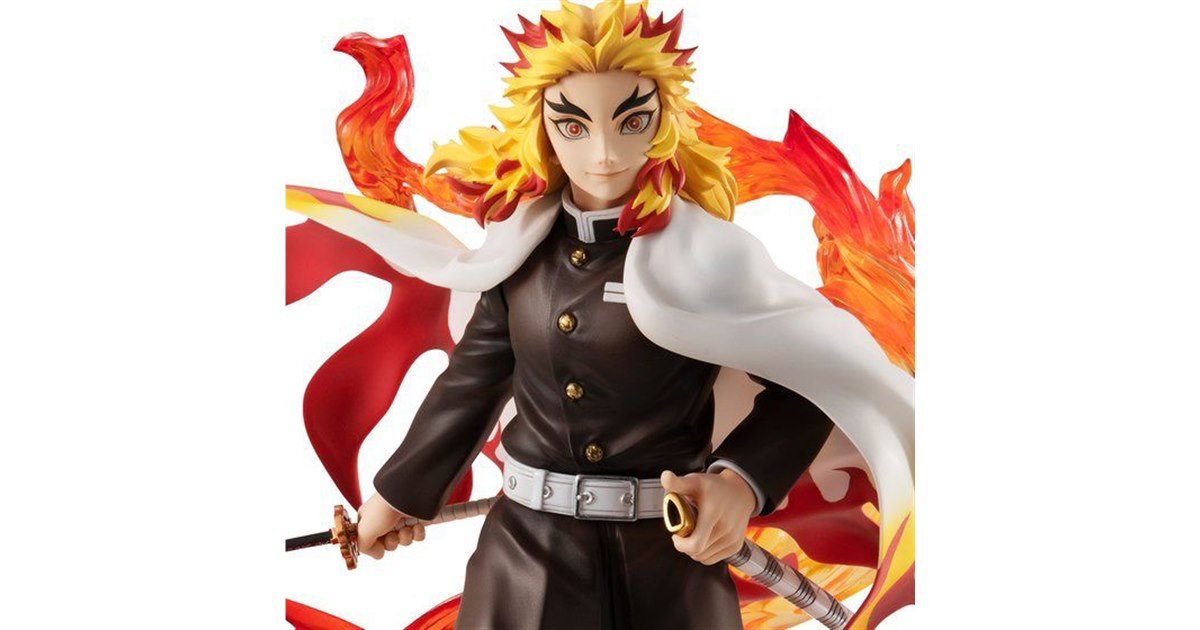 あふれ出す炎のエフェクト”「G.E.M.シリーズ 鬼滅の刃 煉獄杏寿郎