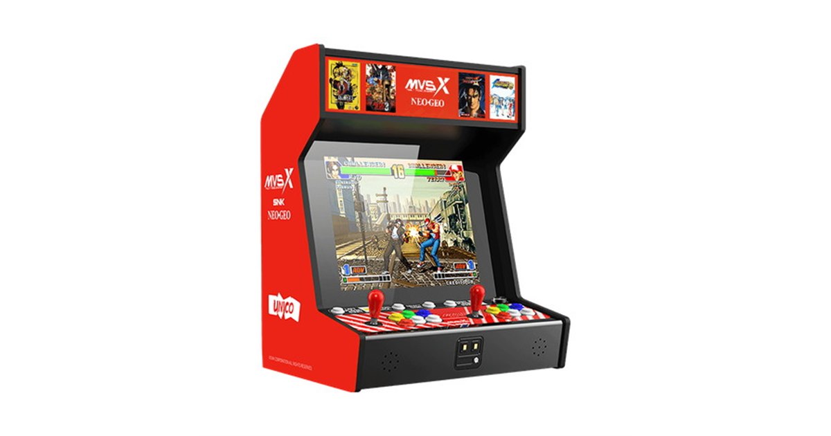 1台で2人遊べる」大画面17型スクリーン搭載の「NEOGEO MVSX」予約開始 - 価格.com