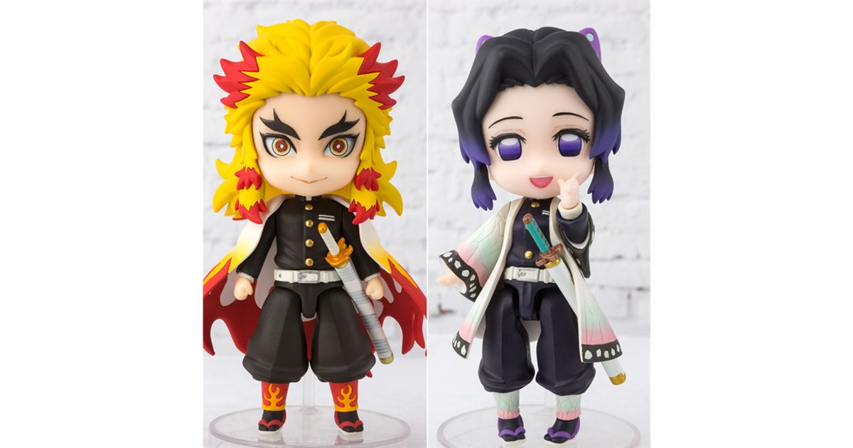 BANDAI - 鬼滅の刃　煉獄杏寿郎　胡蝶しのぶ　フィギュア　セット 楽天市場】鬼滅の刃 フィギュア 絆ノ装 拾ノ型 全2種セット 煉獄