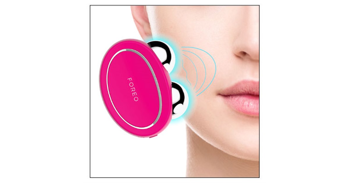 FOREO、“電流の刺激で肌を引き締める”フェイス用デバイス「BEAR