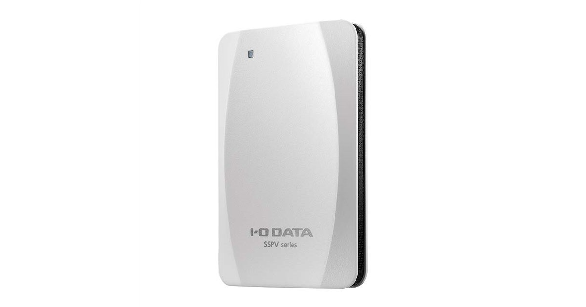 IODATA - アイ・オー・データ SSPV-USC480G 静音 PS4 PS5対応 SSPV-USCシリーズ | PS5対応 ポータブルSSD | アイ・オー