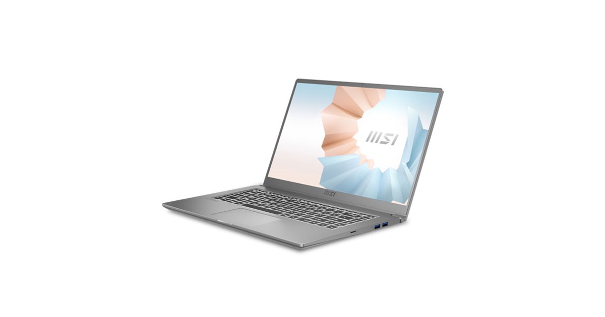 MSI、69,800円の15.6型ノートPC「Modern 15」アプライド販売限定モデル
