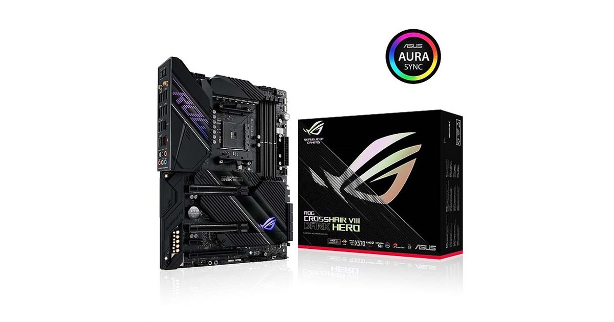 ASUS、「AMD X570」を搭載したハイエンドマザー「ROG Crosshair VIII Dark Hero」 - 価格.com