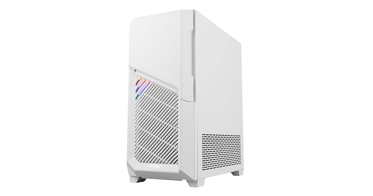 Antec、強化ガラスを採用したミドルタワーPCケース「DP502 FLUX WHITE