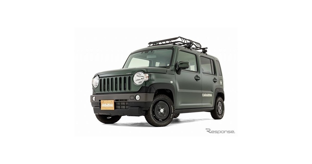 ダムド、新型ハスラー用ボディキットの予約受注開始…「ニューレトロ軽