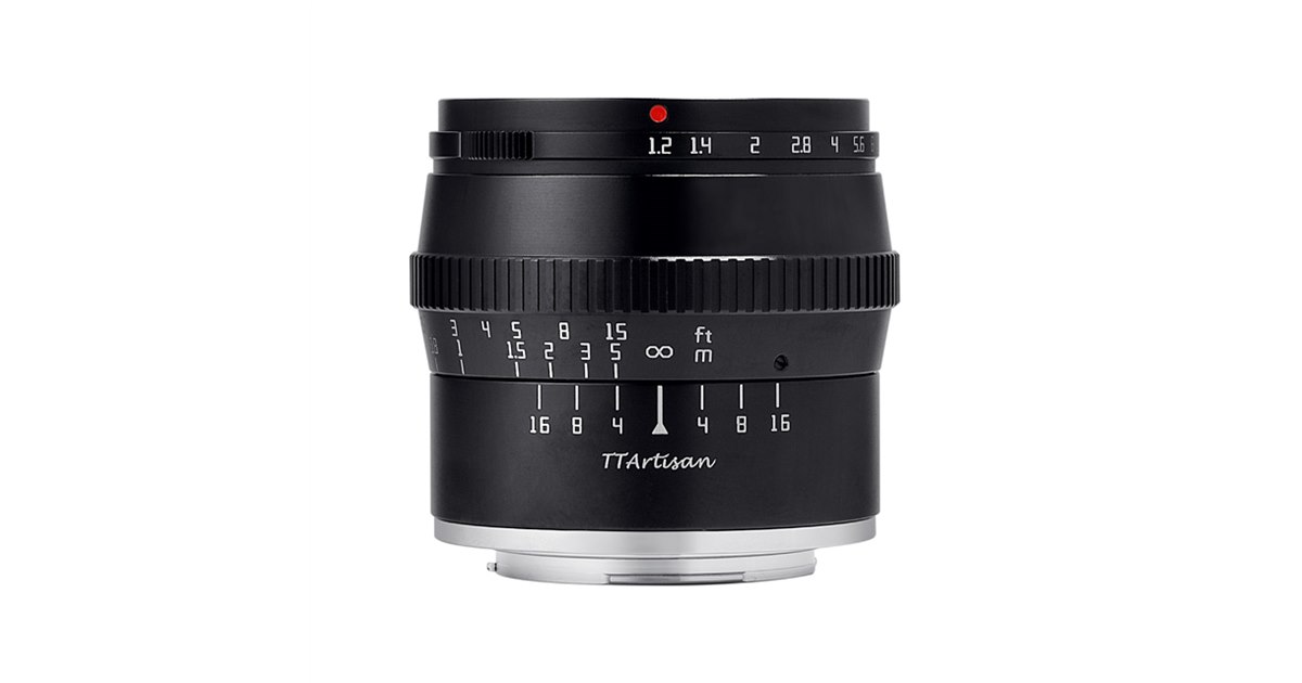 税別15,000円、 銘匠光学「TTArtisan 50mm f/1.2 C」が2/12発売