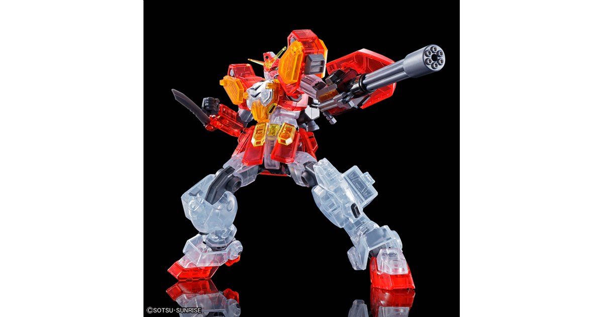 HG 1/144 ガンダムヘビーアームズ［クリアカラー］ HG 1/144 ガンダムヘビーアームズ[クリアカラー]｜バンダイ