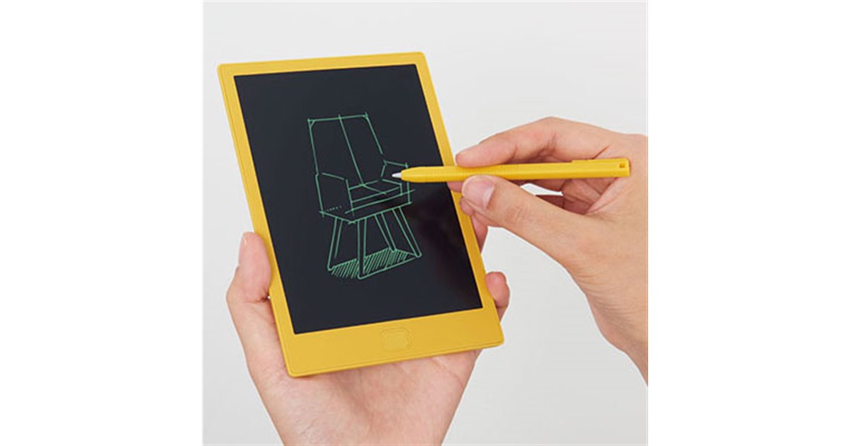 キングジム、A6手帳サイズの電子メモパッド「Boogie Board BB-14