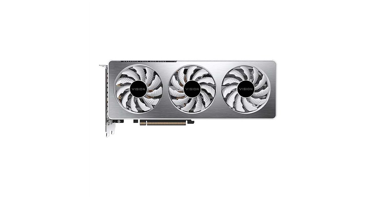 グラフィックボード・グラボ・ビデオカード Gigabyte VISION RTX 3060Ti GeForce RTX™ 3060 Ti VISION OC 8G (rev. 2.0) Key Features