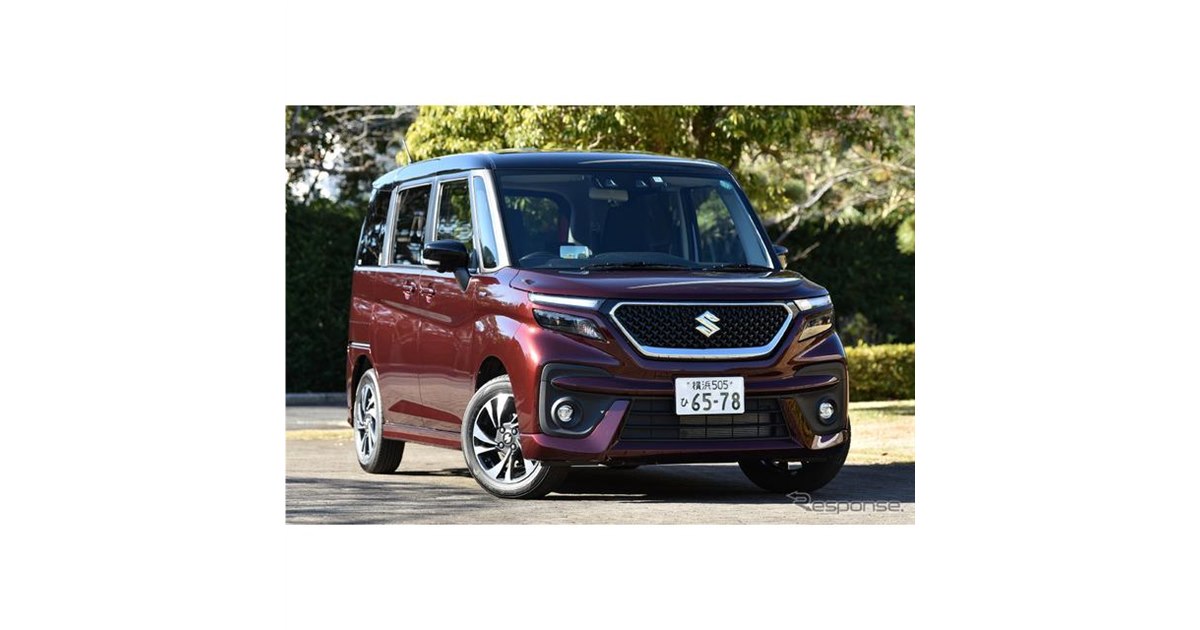 スズキ ソリオ バンディット 新型】二段構えのヘッドライト＆深みある