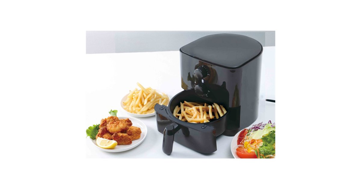 揚げ直し名人 ライソン、最高200度の熱風で揚げ直すノンオイルフライヤー「揚げ直し