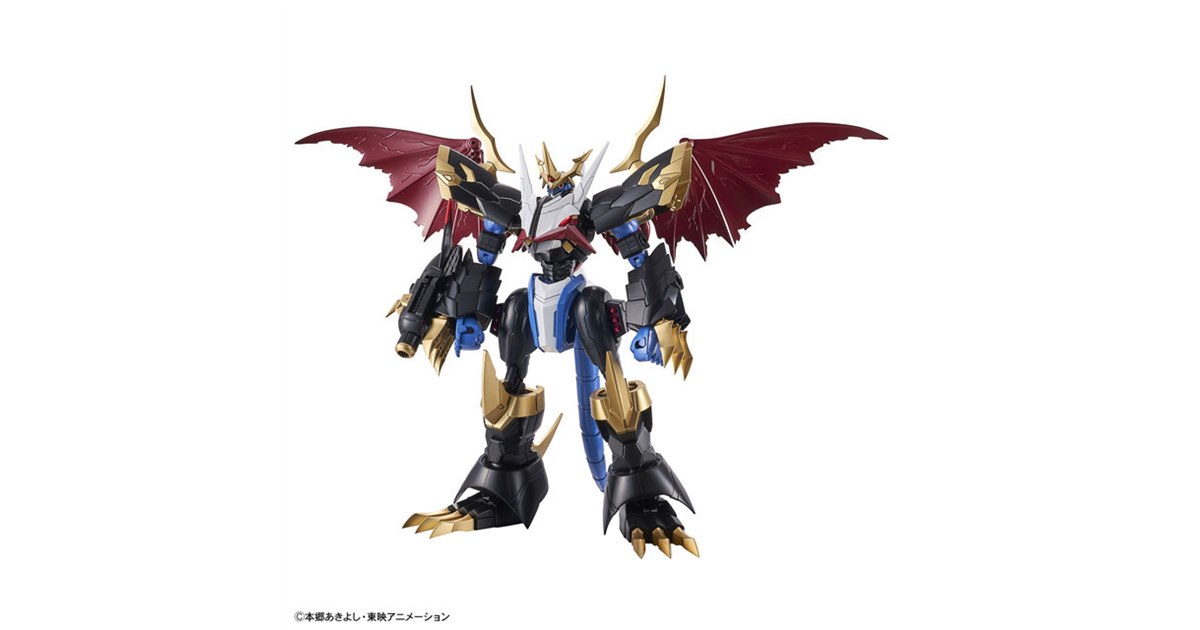 バンダイ、キャラプラモ「Figure-rise インペリアルドラモン」の新画像