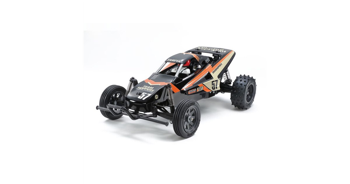 タミヤ、“シンプルで組み立てやすい”「1/10RC グラスホッパーIIブラックエディション」 - 価格.com