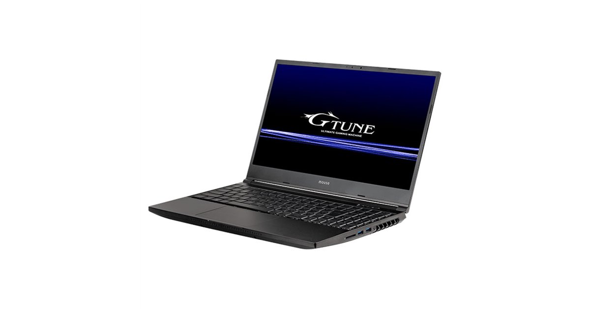 G-Tune、「GeForce RTX 3070 Laptop」を搭載した15.6型ゲーミングPC「G 