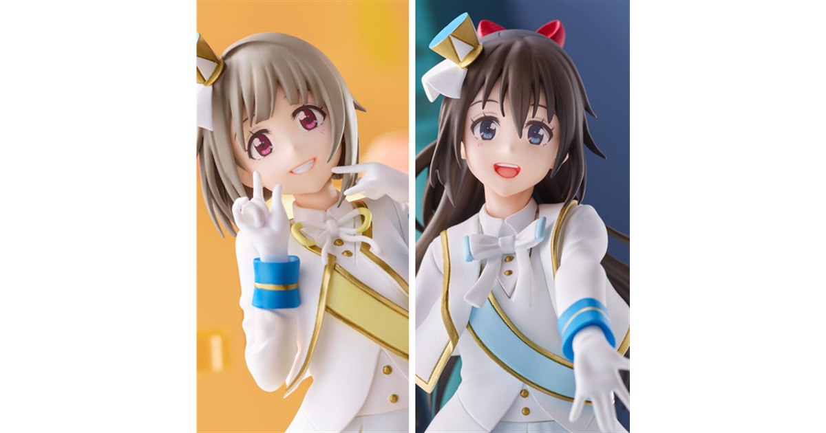 ラブカ P＋ 中須かすみ 桜坂しずく 4枚セット×2 虹ヶ咲 ラブライブ！」虹ヶ咲学園の中須かすみ＆桜坂しずくがフィギュア