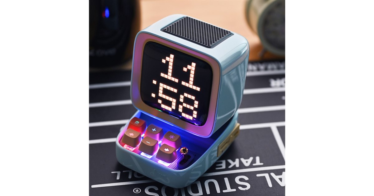 Divoom DITOO-PLUS ワイヤレススピーカー　ブラック Amazon.co.jp: DIVOOM DITOO PLUS (ブラック) ポータブル
