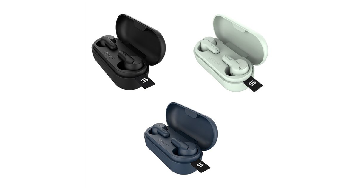 SOUL、アクティブNC機能を搭載した完全ワイヤレス「SYNC ANC」など 