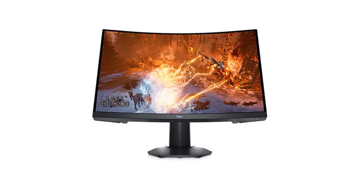 デル、曲率1500Rの23.6型フルHDゲーミング液晶「S2422HG」税別 デル、曲率1500Rの23.6型フルHDゲーミング液晶「S2422HG」税別