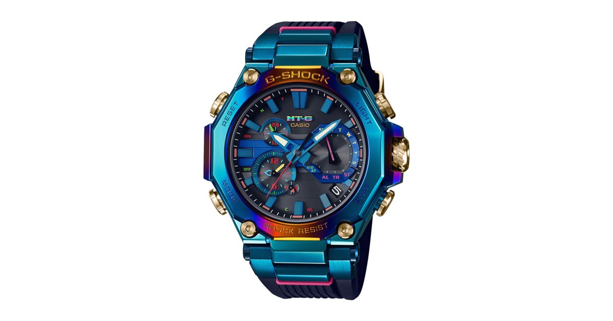 カシオ「G-SHOCK」より、「鳳凰」をイメージした“幻想のMT-G
