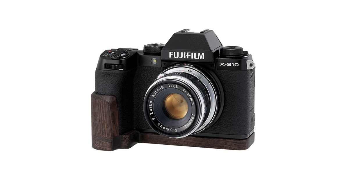 FUJIFILM フジフイルム XS10用 ハンドグリップ（黒檀/エボニー) FUJIFILM フジフイルム XS10用 ハンドグリップ（黒檀/エボニー