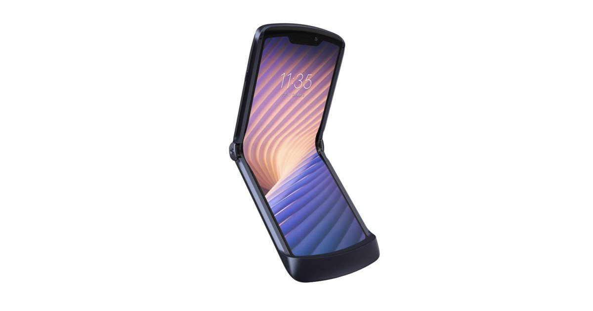 ソフトバンク、縦方向に折りたためる5Gスマホ「razr 5G」の発売日決定