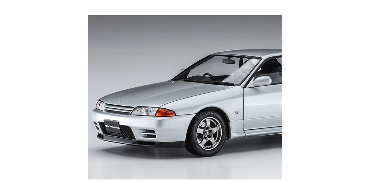 R32スカイラインGT-R」前期型が1/24模型に、ダクト穴なしのフロントバンパーを追加 - 価格.com