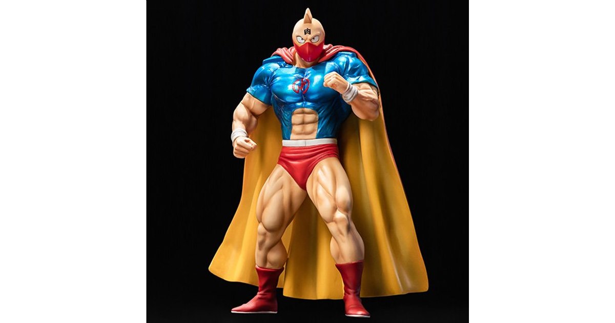 キン肉スグルフィギュアが王族コスチュームでリングイン