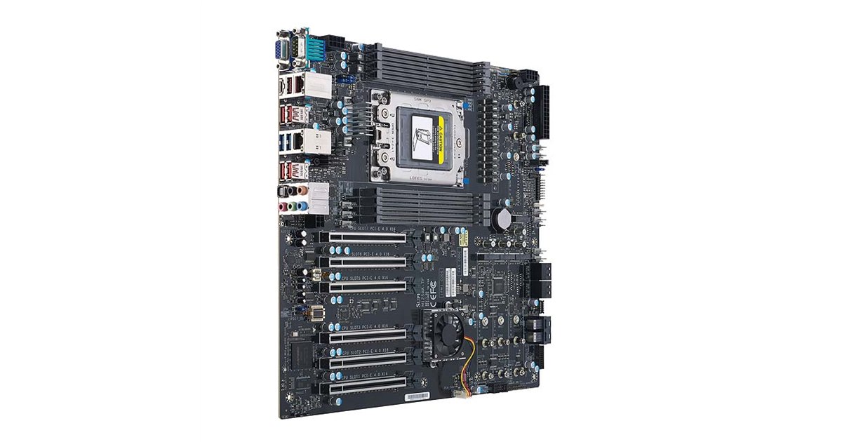 Supermicro MBD-M12SWA-TF-O マザーボード Super Micro、AMDプラットフォームを採用したWS向けマザーボード
