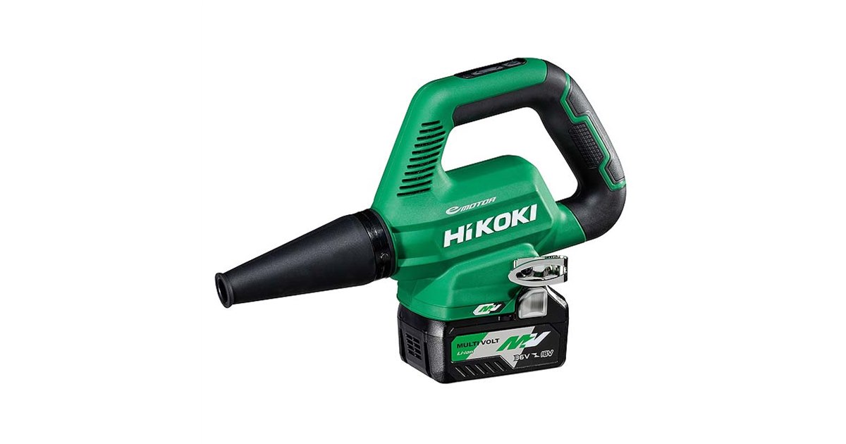 HiKOKIマルチボルト(36V)コードレスブロワRB36DB(NN) 本体のみ HiKOKI ・HiKOKI マルチボルト（36V）コードレスブロワ RB36DB