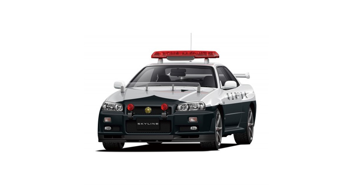 AOSHIMA、V-spec/V-specII選択式の「BNR34 スカイラインGT-R」1/24模型