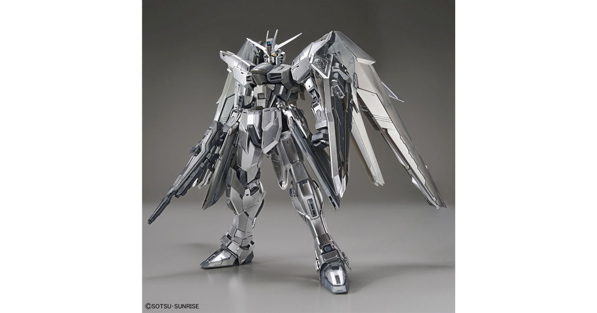 9,900円、シルバーコーティングの限定MGガンプラ「フリーダムガンダム Ver.2.0」 - 価格.com