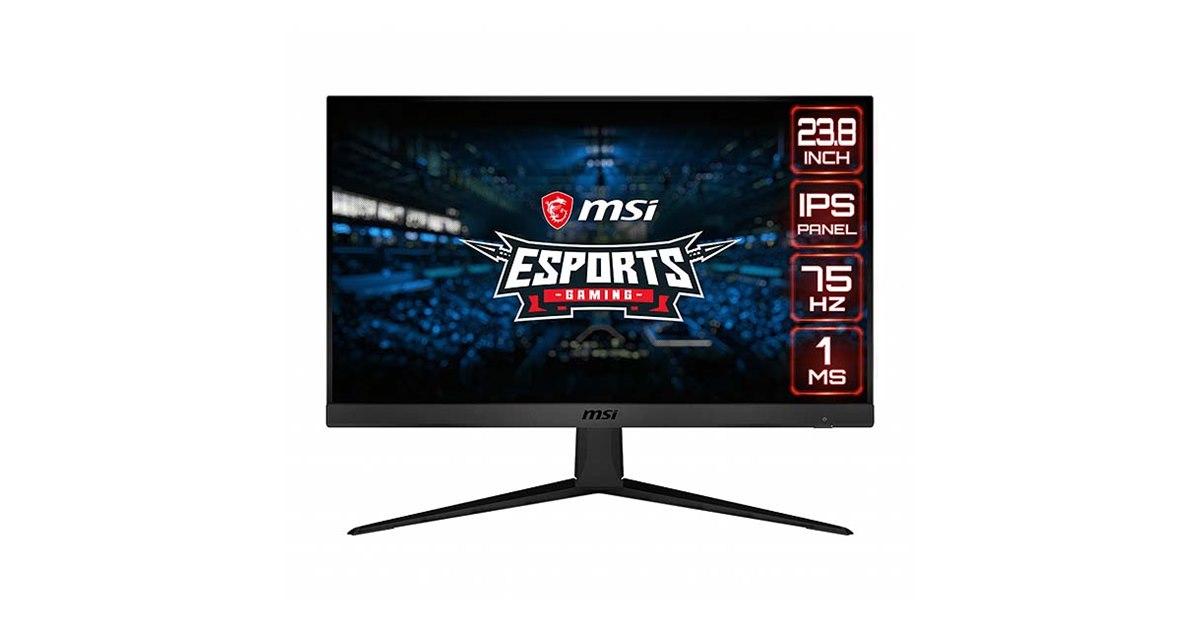 MSI OPTIX G241V E2 ゲーミングモニター 23.8インチ MSI ゲーミングモニター Optix G241
