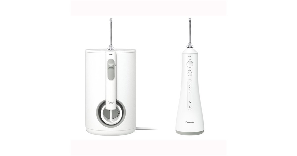 【新品未使用】Panasonic EW-DJ54-W WHITE パナソニック、舌磨きノズル付属の「ジェットウォッシャー