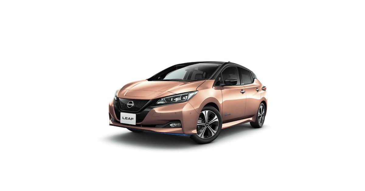 日産リーフ」一部仕様変更 フラットデザインの新たなブランド