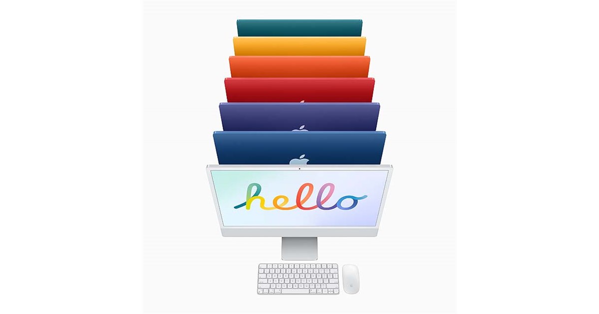 iMac 24インチ M1 2021年 8GB/256GB グリーン 4ポート iMac (24 インチ, M1, 2021) - 技術仕様 - Apple サポート (日本)
