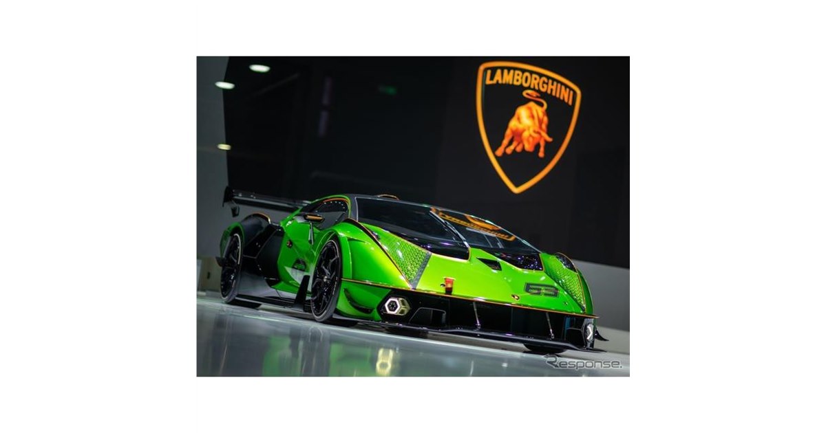 ランボルギーニ史上最強のV12は830馬力、『エッセンサ SCV12』発表