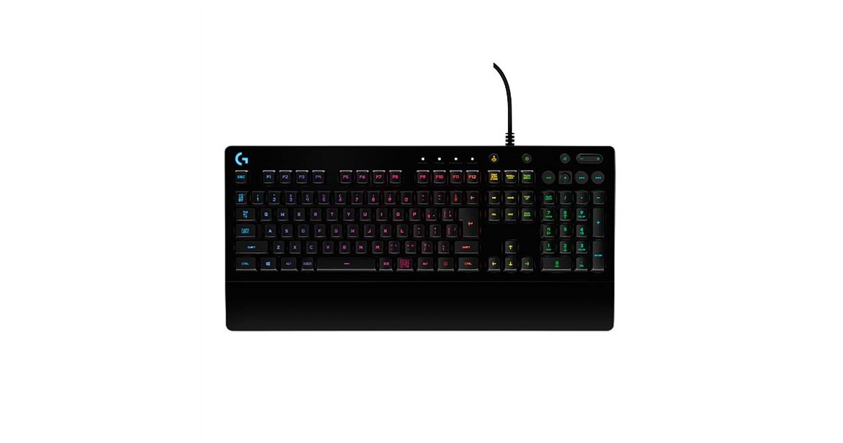 ロジクール、リニューアルした有線ゲーミングキーボード「G213 RGB