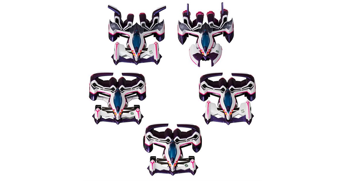 サイバーフォーミュラSIN」凰呀AN-21が勢ぞろいしたコンプリート