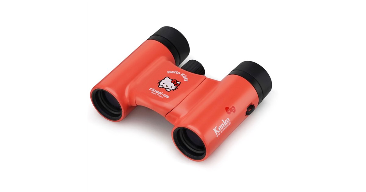 サンリオ」キャラが8倍双眼鏡に、ハローキティなど全7種がケンコーより