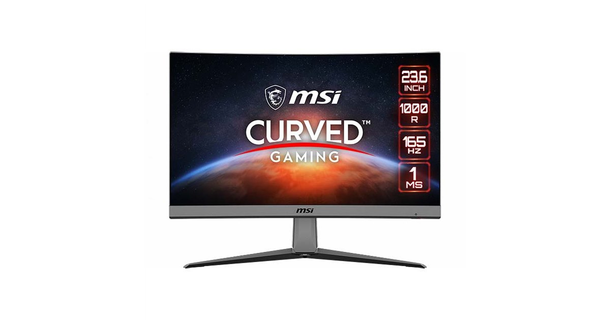 MSI、湾曲率1000Rを採用した23.6型ゲーミング液晶ディスプレイ - 価格.com