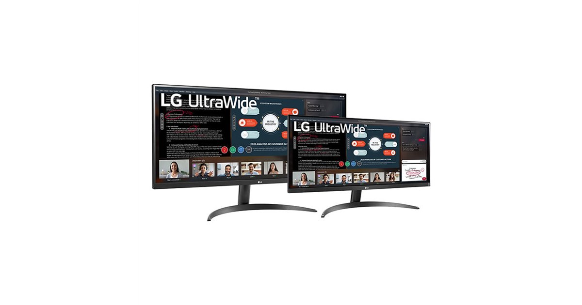 LG、2560×1080表示に対応した34型/29型ウルトラワイド